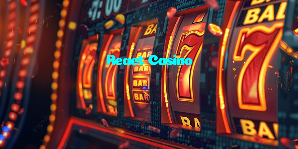 available types of React Casino bet including pre-match live express and system bets